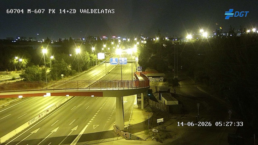 Madrid — M-607 km 14