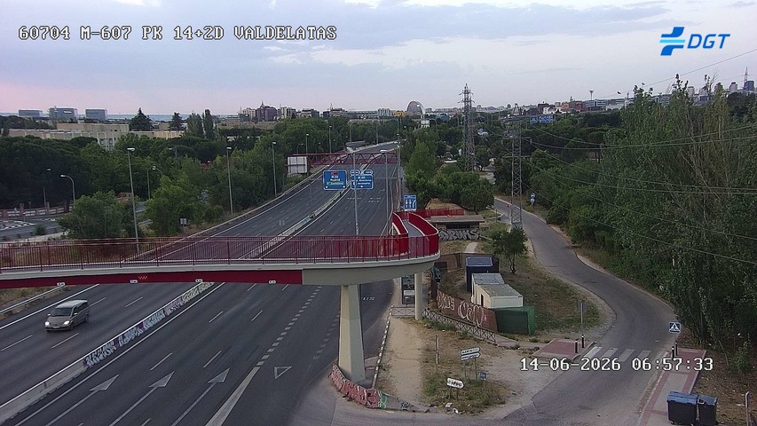 Madrid — M-607 km 14