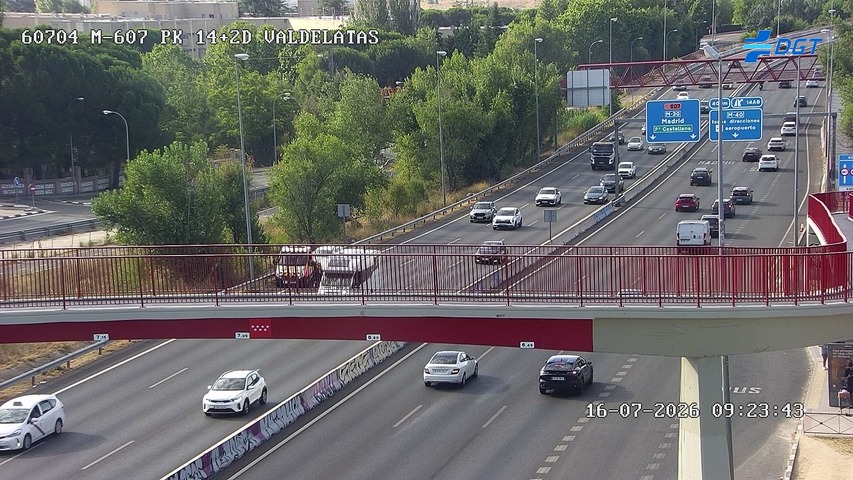 Madrid — M-607 km 14