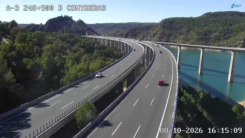 Cámara de tráfico en la A-3, km 248.9