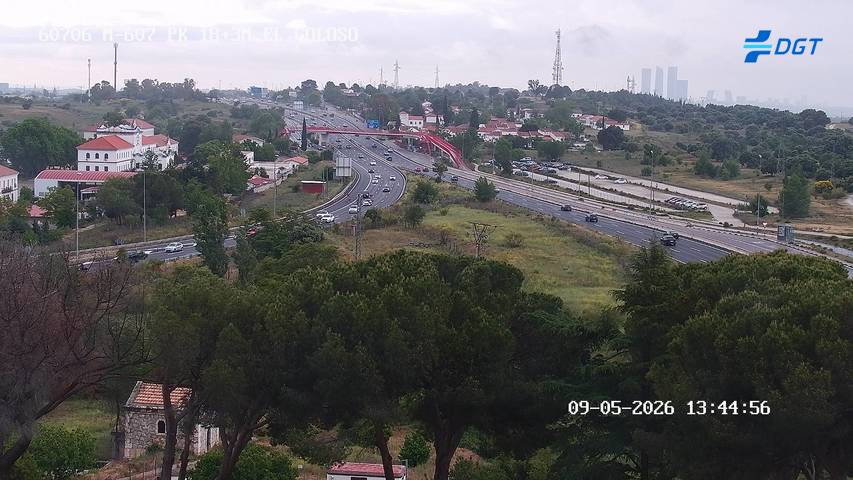Cámara DGT M-607 PK 18.3 — M-607 km 18.3