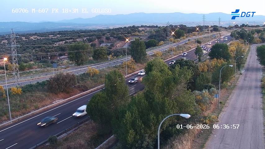 Madrid — M-607 km 18