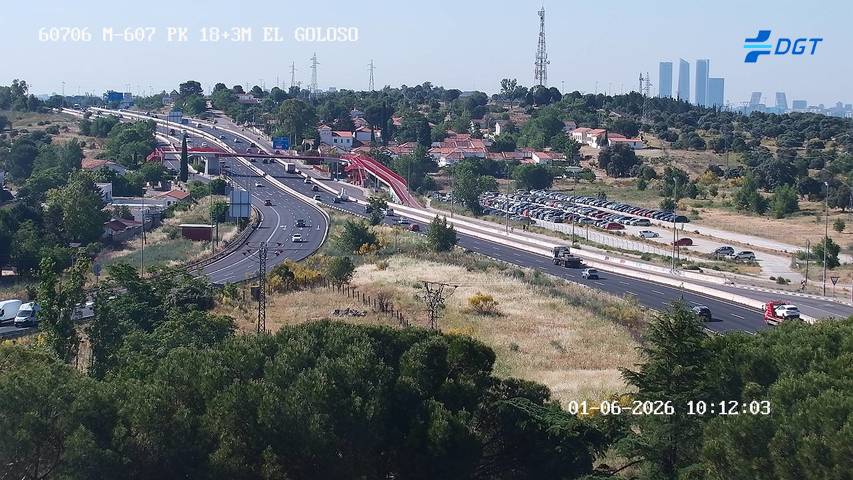Madrid — M-607 km 18