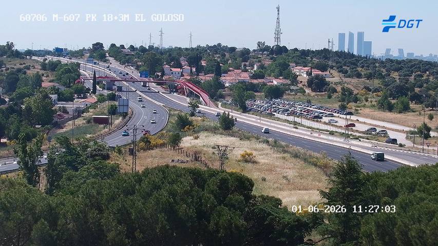 Madrid — M-607 km 18