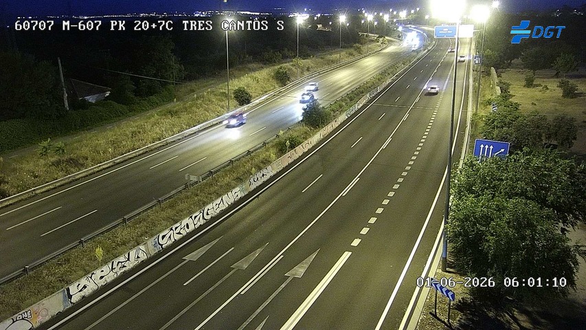 Madrid — M-607 km 21