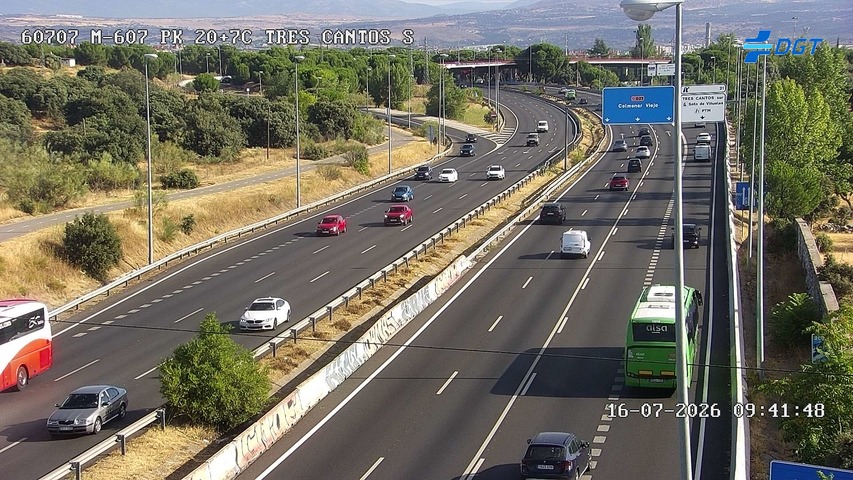 Madrid — M-607 km 21