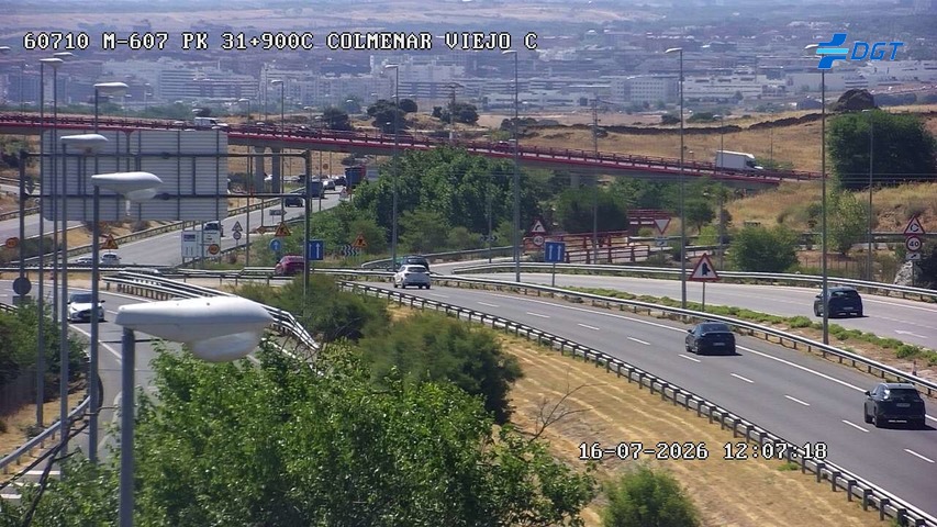 Madrid — M-607 km 32