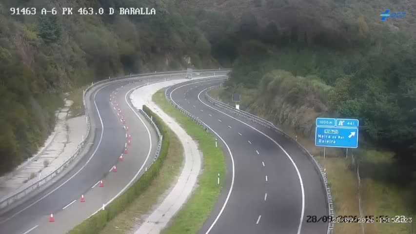 Cámara A-6 Provincia de Lugo KM 462,9