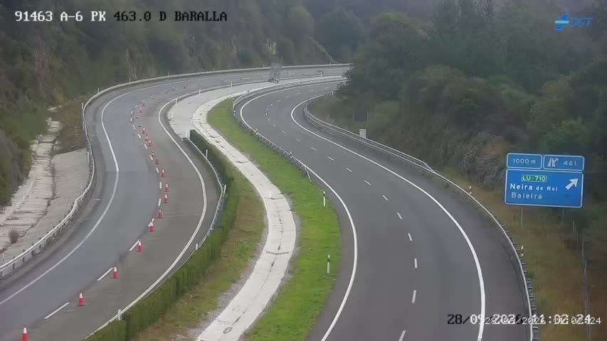 Cámara A-6 Provincia de Lugo KM 462,9