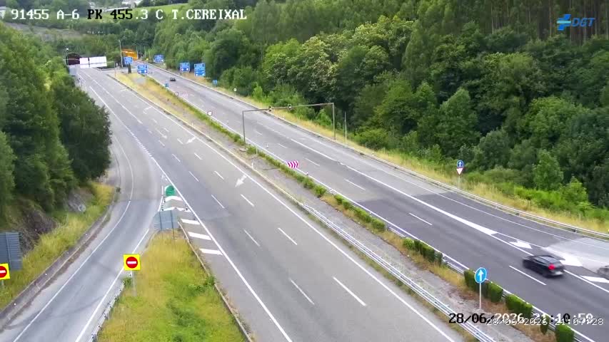 Cámara A-6 Provincia de Lugo KM 455,3