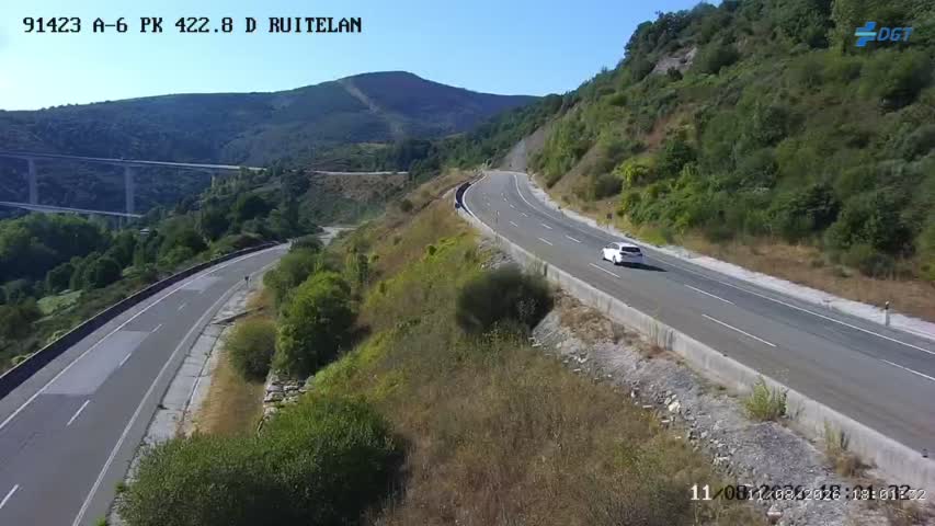 Cámara A-6 Provincia de León KM 422,7