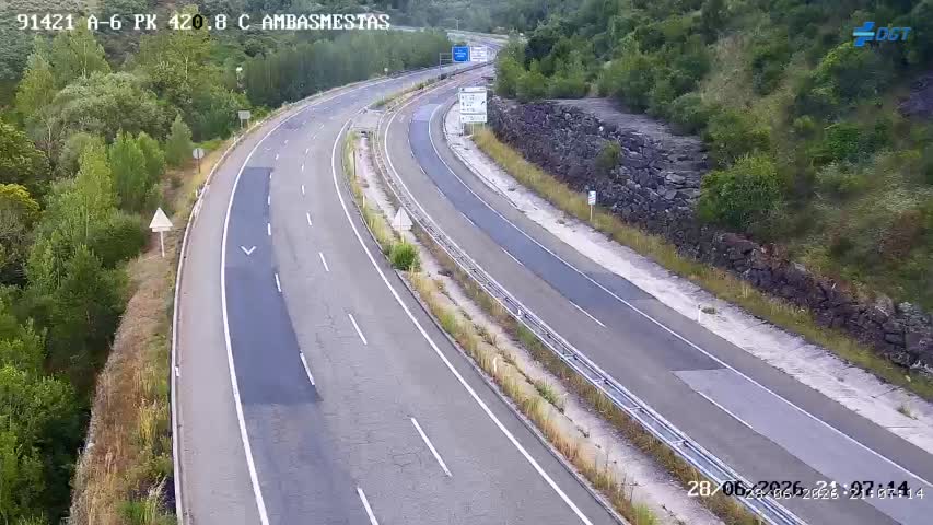 Cámara A-6 Provincia de León KM 420,7