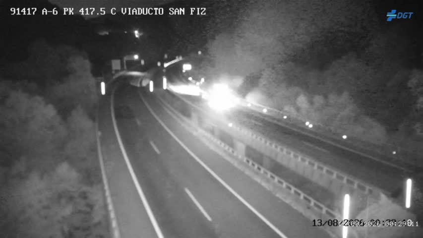 Cámara A-6 Provincia de León KM 417,0