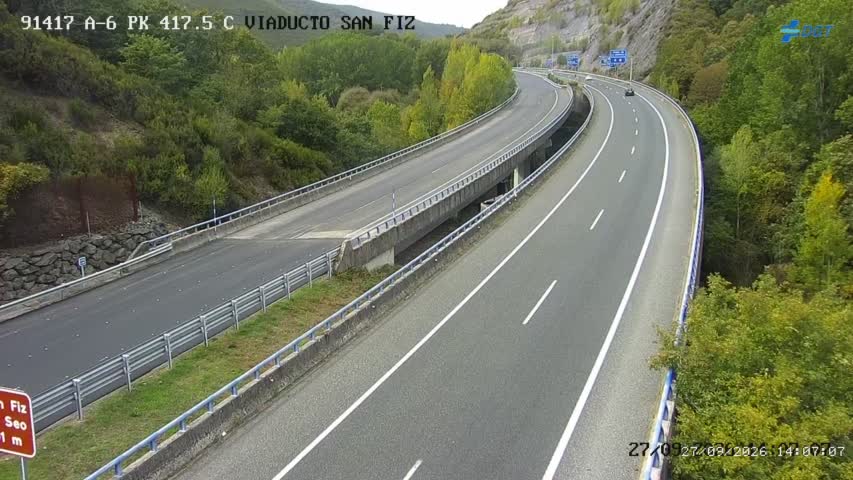 Cámara A-6 Provincia de León KM 417,0