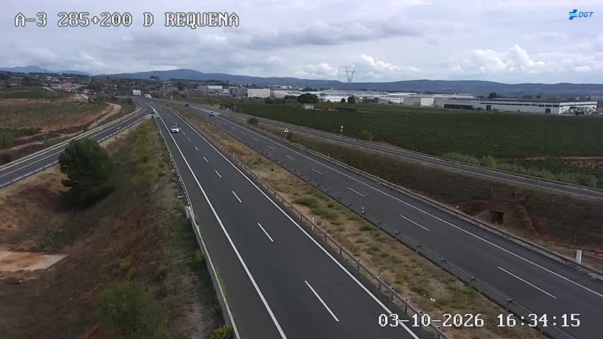 Cámara Valencia A-3 Km 285,2