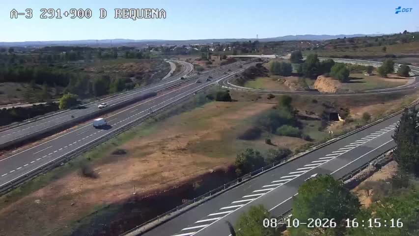 Cámara de tráfico en la A-3, km 291.899