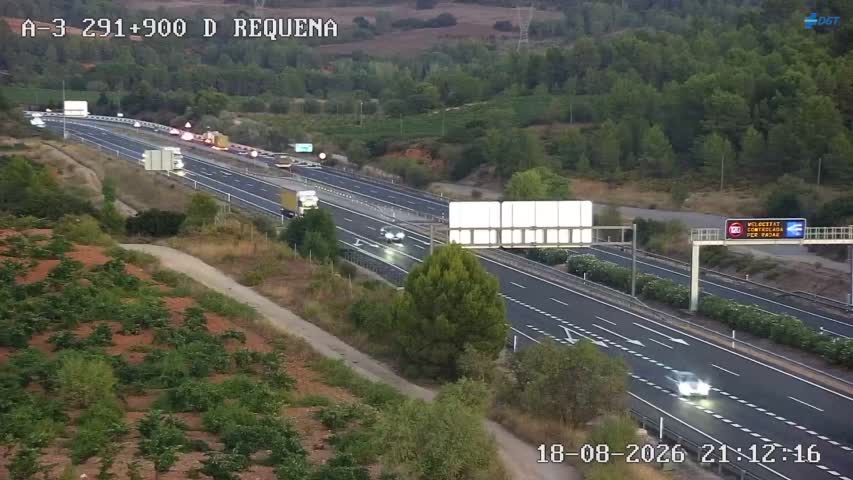Cámara Valencia A-3 Km 291,8