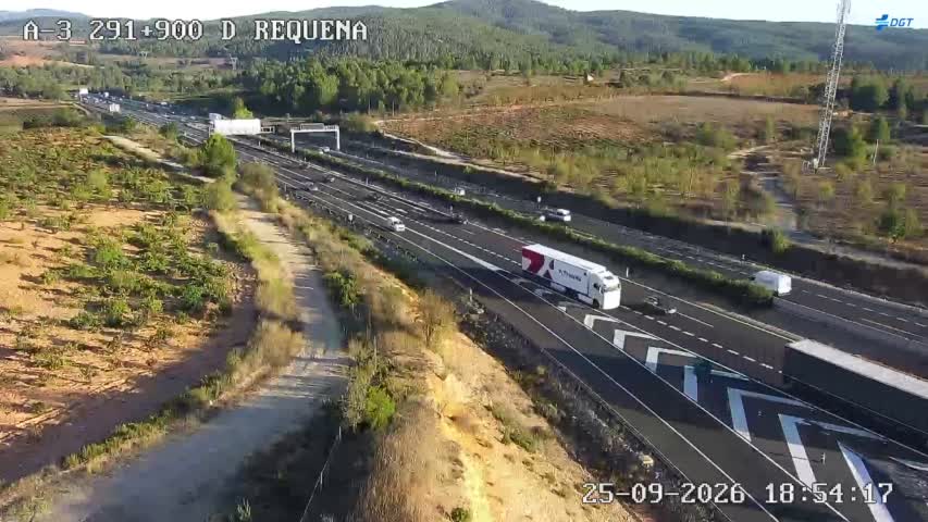 Cámara Valencia A-3 Km 291,8