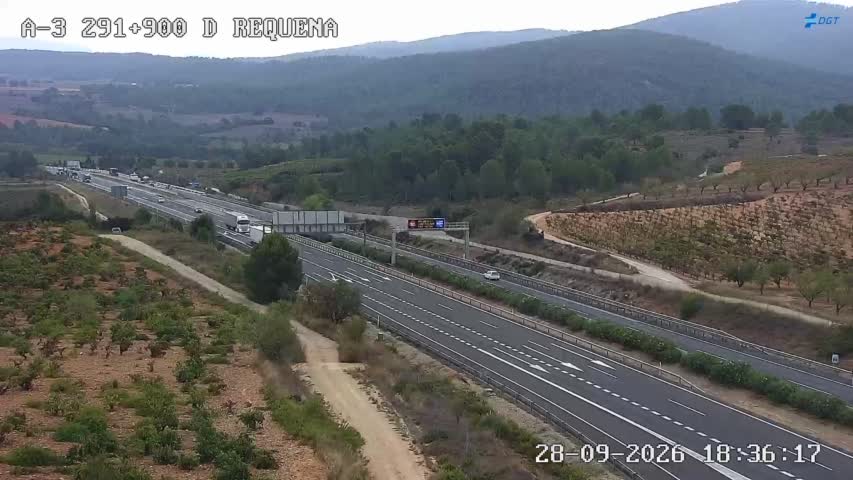 Cámara Valencia A-3 Km 291,8