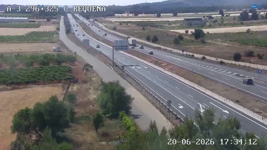 Cámara Valencia A-3 Km 296,3