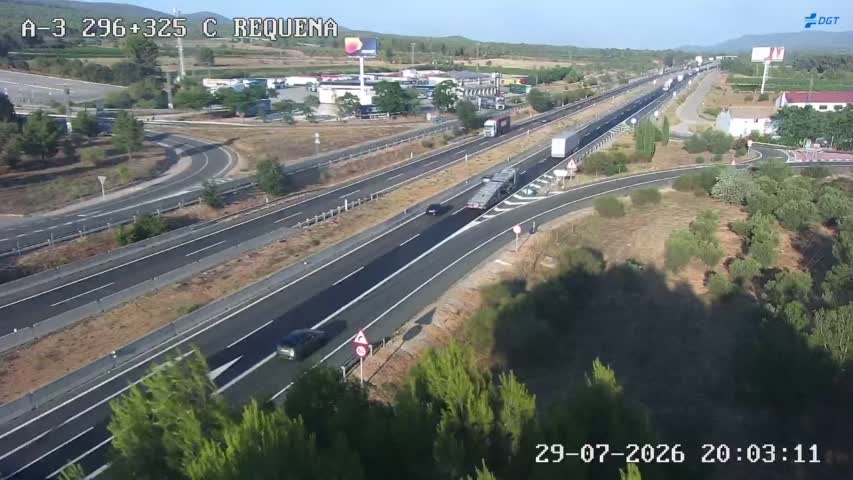 Cámara Valencia A-3 Km 296,3