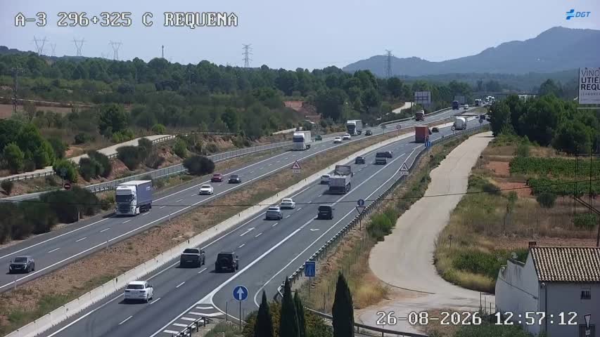 Cámara Valencia A-3 Km 296,3