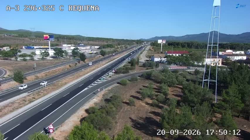 Cámara Valencia A-3 Km 296,3