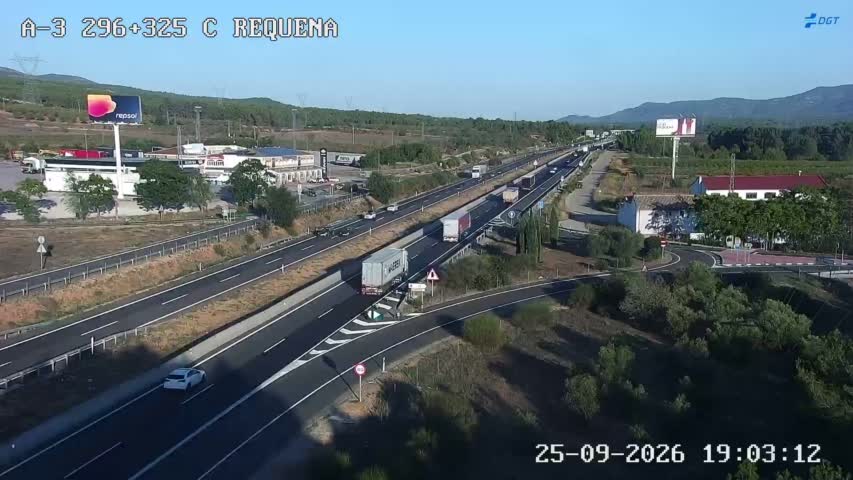 Cámara Valencia A-3 Km 296,3