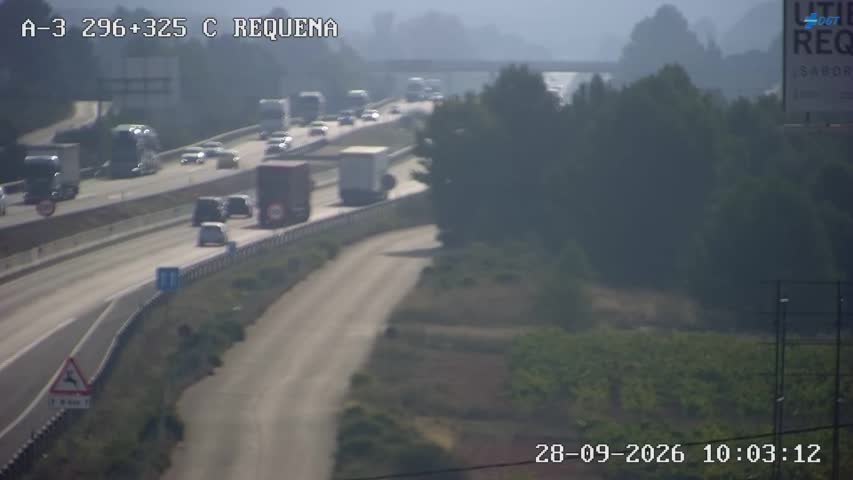Cámara Valencia A-3 Km 296,3