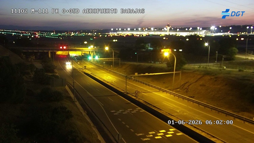 Madrid — M-111 km 0
