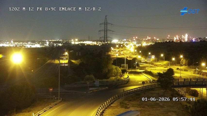 Madrid — M-12 km 9