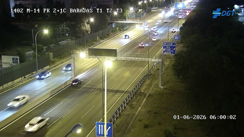 Madrid — M-14 km 2