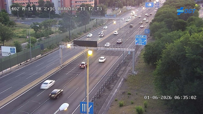 Madrid — M-14 km 2