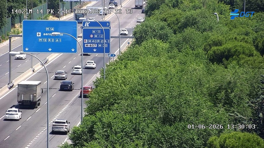 Madrid — M-14 km 2