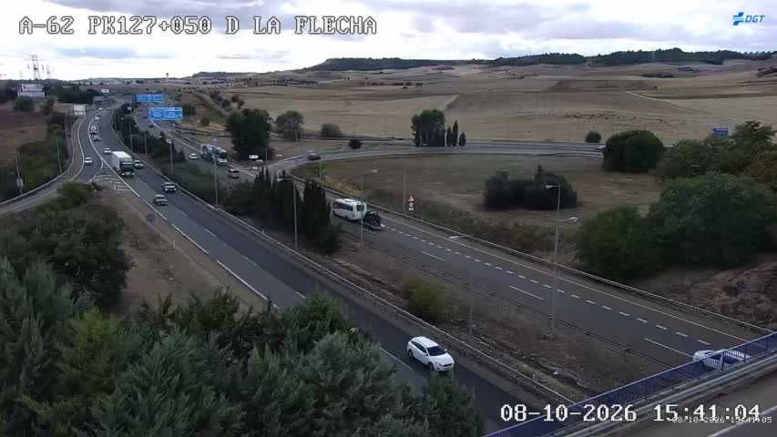 Cámara de tráfico en la A-62, km 127.05
