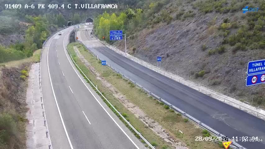 Cámara A-6 Provincia de León KM 409,3