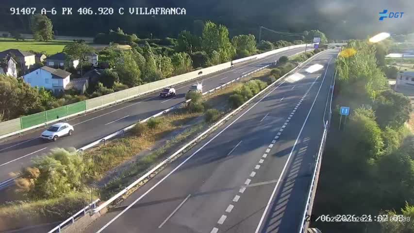 Cámara A-6 Provincia de León KM 406,9