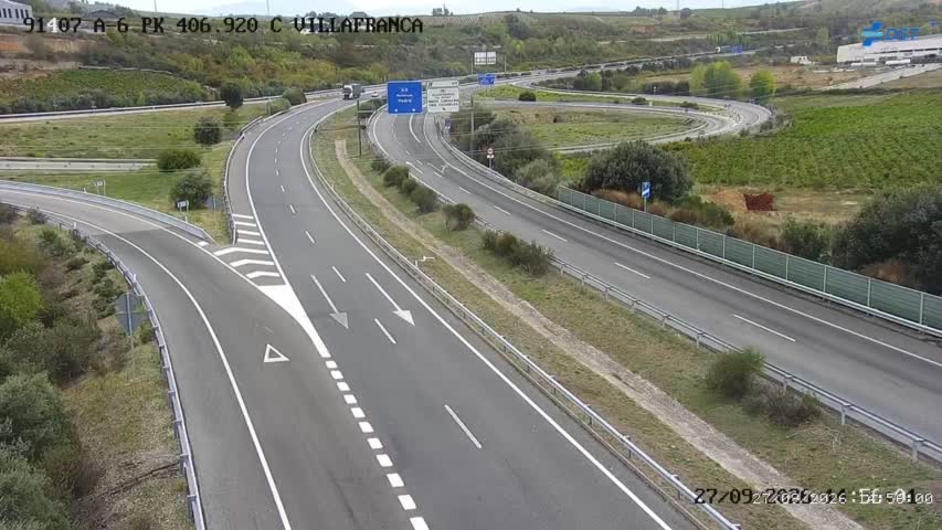Cámara A-6 Provincia de León KM 406,9