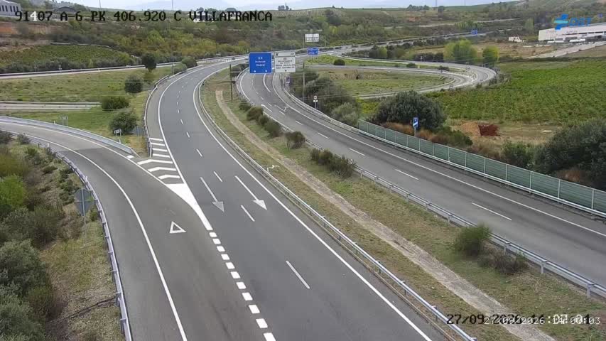Cámara A-6 Provincia de León KM 406,9
