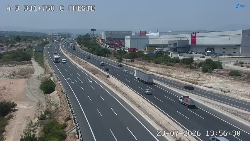 Cámara Valencia A-3 Km 331,7