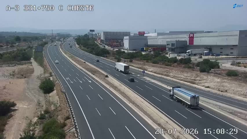 Cámara Valencia A-3 Km 331,7