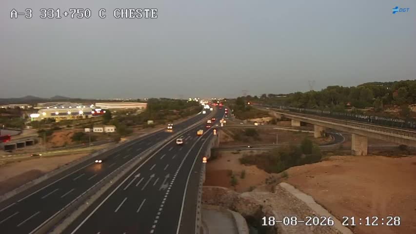 Cámara Valencia A-3 Km 331,7