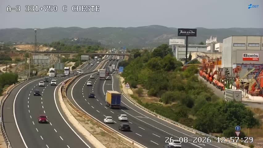 Cámara Valencia A-3 Km 331,7
