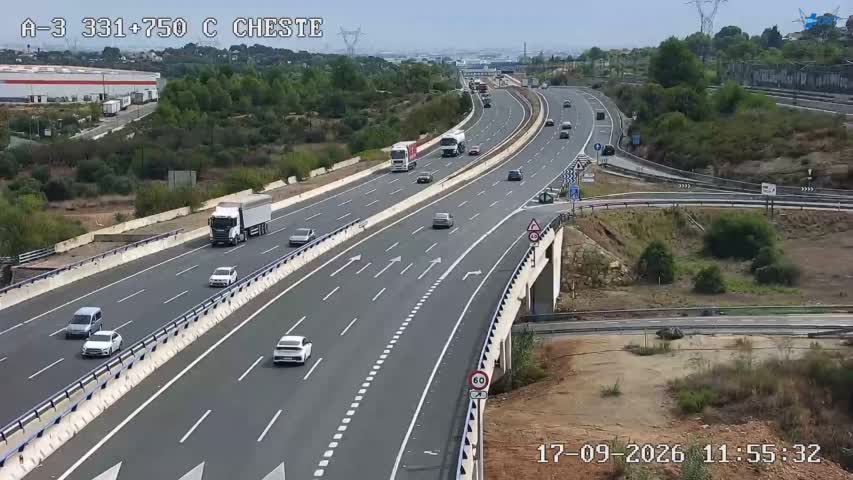 Cámara Valencia A-3 Km 331,7