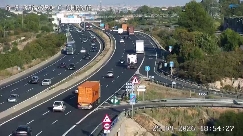 Cámara Valencia A-3 Km 331,7
