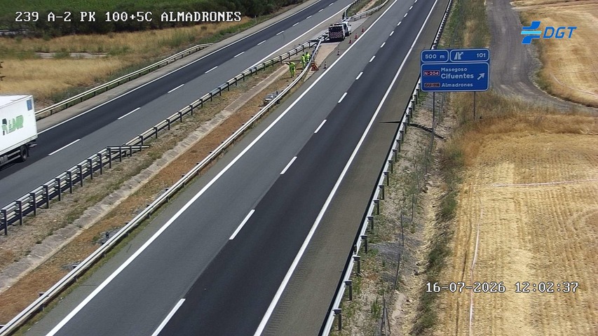 Guadalajara — A-2 km 100