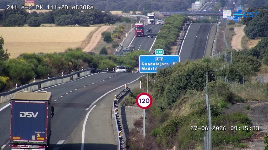 Cámara Alcolea del Pinar (Km 111.2)