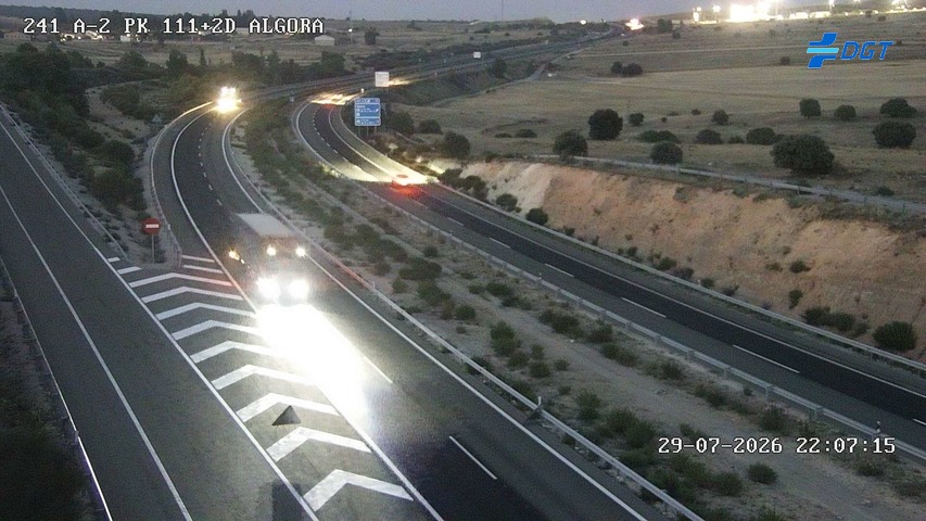 Cámara Alcolea del Pinar (Km 111.2)