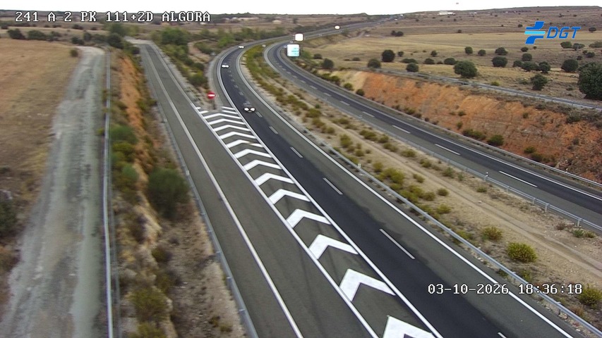 Cámara Alcolea del Pinar (Km 111.2)