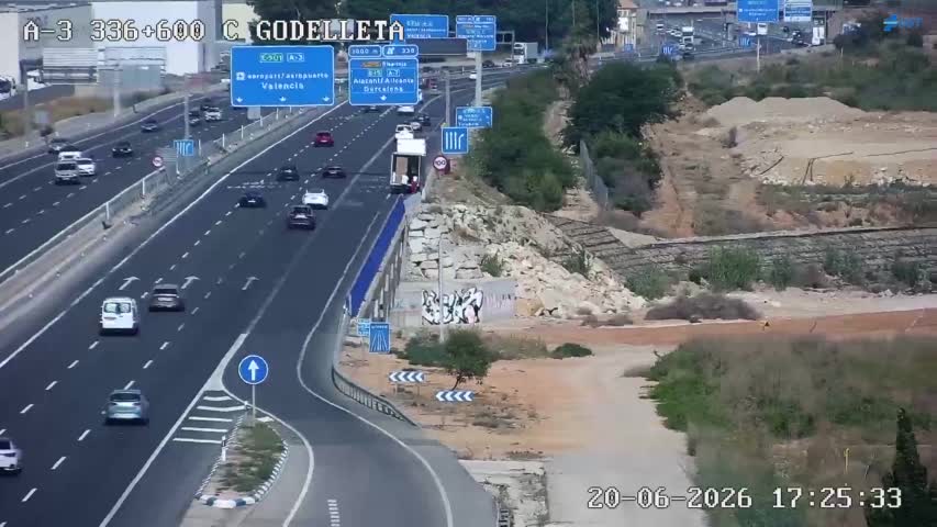 Cámara Valencia A-3 Km 336,6